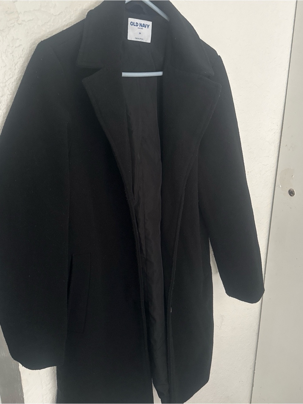 Old Navy Black Women's Pea Coat